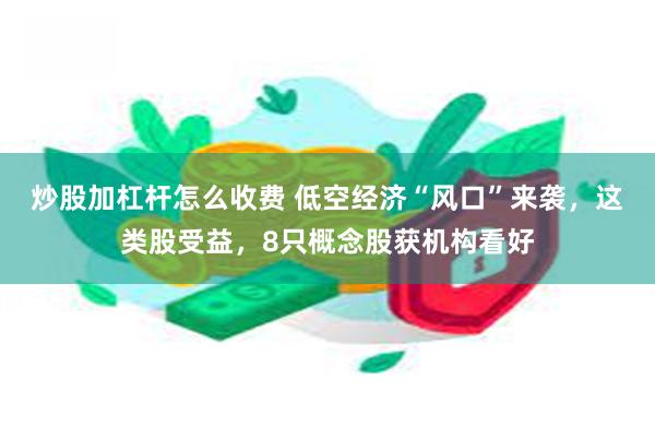 炒股加杠杆怎么收费 低空经济“风口”来袭，这类股受益，8只概念股获机构看好