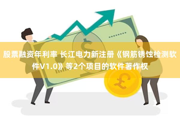 股票融资年利率 长江电力新注册《钢筋锈蚀检测软件V1.0》等2个项目的软件著作权